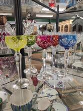 5 verres à liqueur Val Saint Lambert