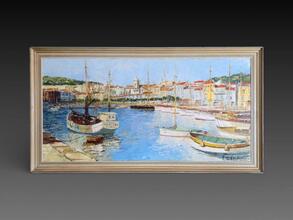 7. Robert Colot (1927-1993), Vue du Port de Cassis
